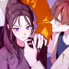 Alt: Hình ảnh giao diện game Private Session với nhân vật nữ chính và 4 chàng trai