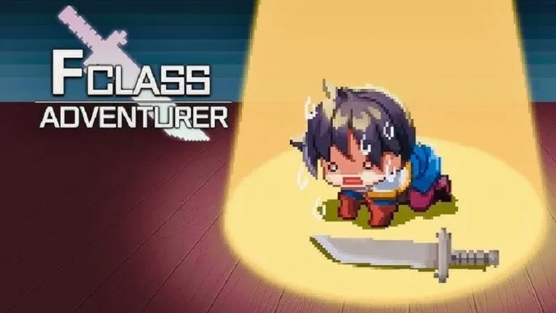 alt text: Hình ảnh nhân vật trong game F Class Adventurer với hiệu ứng kỹ năng đẹp mắt