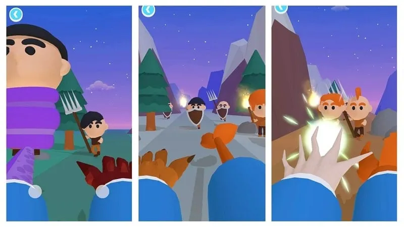 alt text: Hình ảnh quái vật trong game Human Hunter