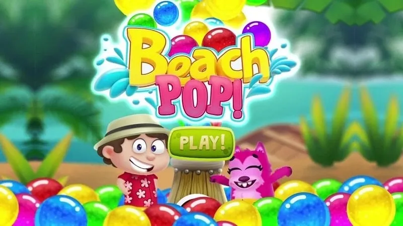 Bubble Shooter: Beach Pop Game MOD APK