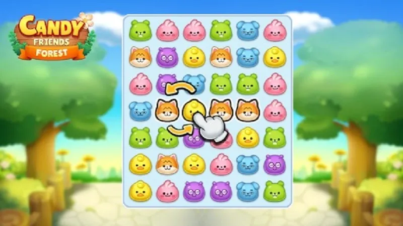 Candy Friends Forest MOD APK