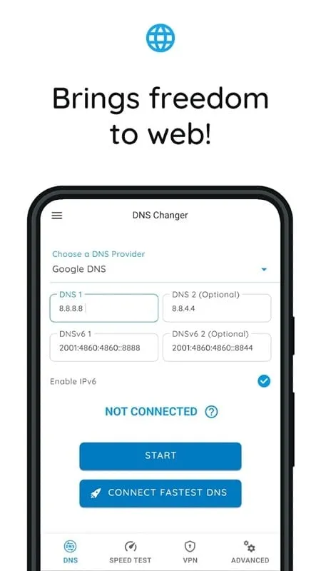 Duyệt web riêng tư với DNS Changer