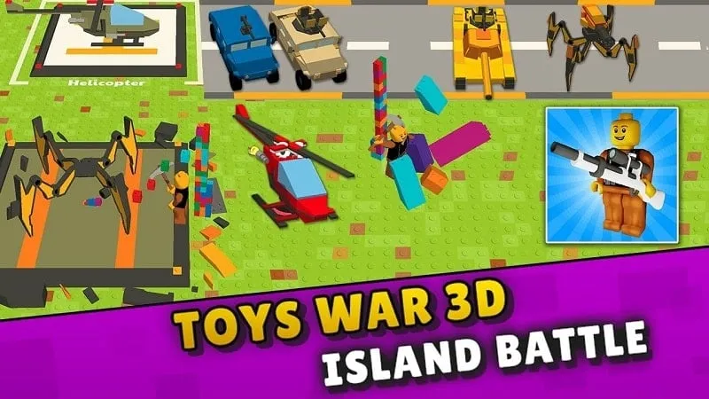 Game Mod Toys War 3D
