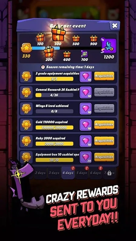 Giao diện game Dragon BUURRP!