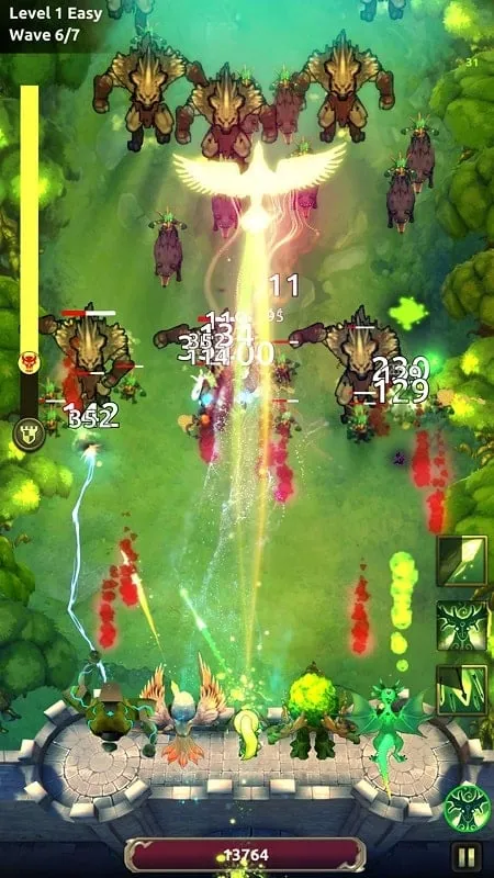 Hiệp sĩ phòng thủ trong Knight War: Idle Defense MOD APK
