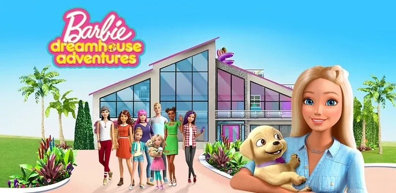 Hình ảnh Barbie trong game Barbie Dreamhouse Adventures