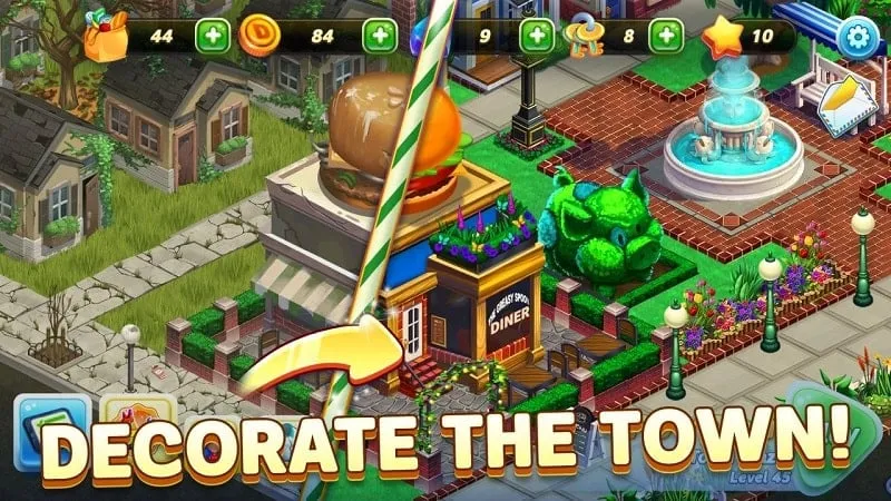 Hình ảnh các nhân vật trong trang phục Halloween trong game Diner DASH Adventures