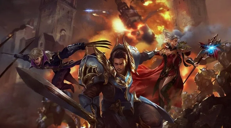 Hình ảnh game Goddess: Primal Chaos Arabic MOD APK