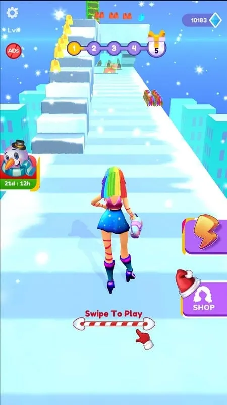 Hình ảnh vật phẩm làm thay đổi màu sắc tóc trong game Hair Challenge