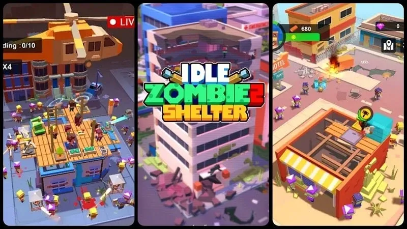 Idle Zombie Shelter MOD APK
