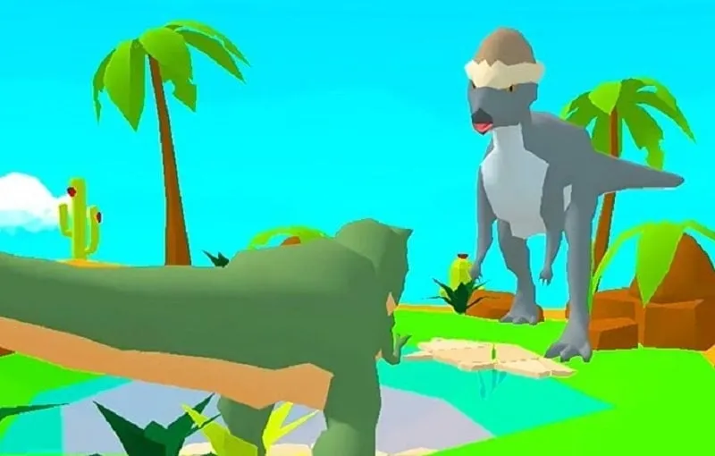 Khủng long chiến đấu trong DNADino