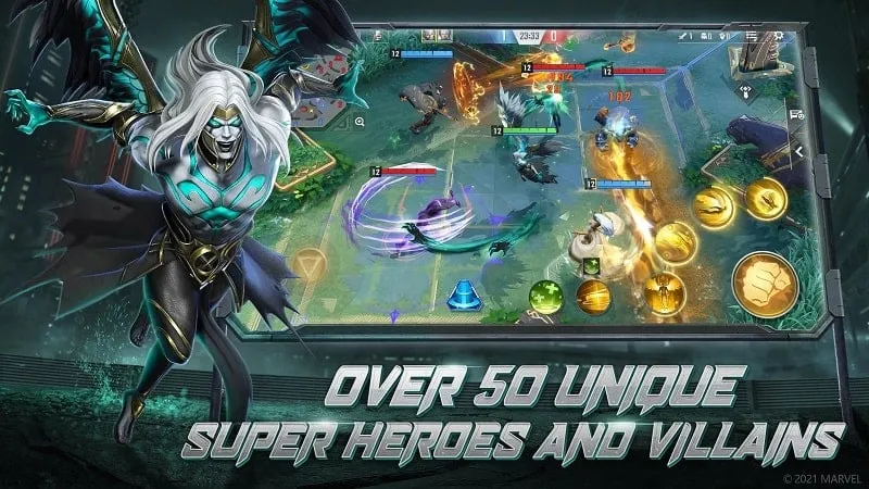 Kỹ năng đa dạng trong Marvel Super War