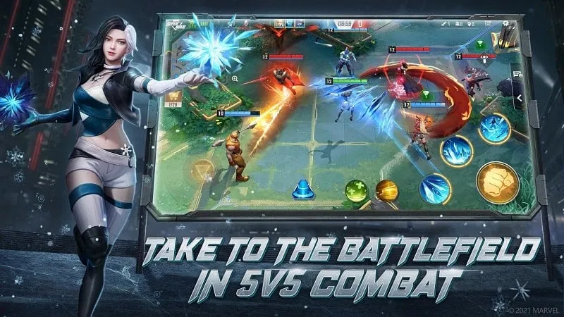 Lựa chọn siêu anh hùng trong Marvel Super War