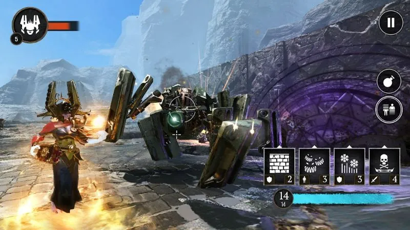 Magic vs. Metal android