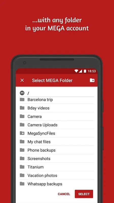 MegaSync mod android free - Tiết kiệm pin và tài nguyên