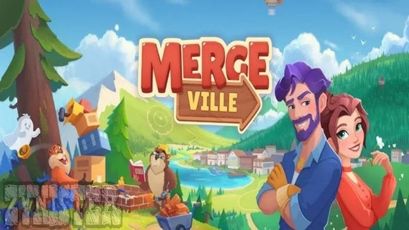 Merge Ville - Game ghép hình thư giãn