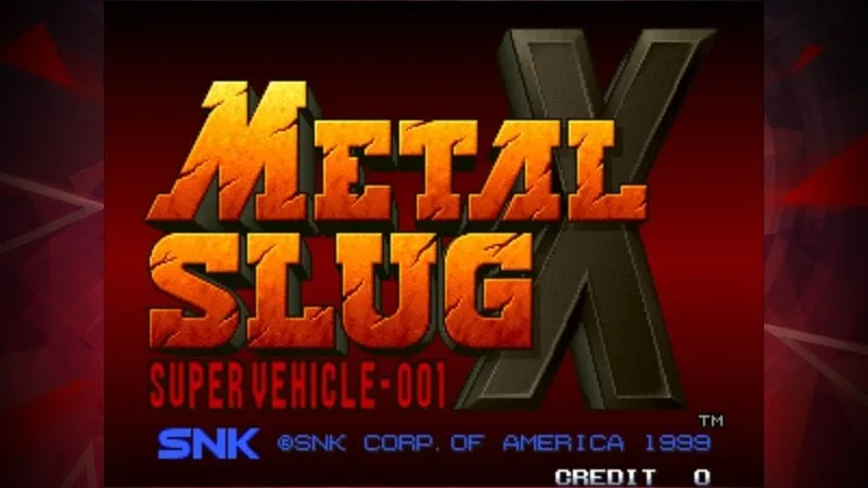 METAL SLUG X ACA NEOGEO trên Android