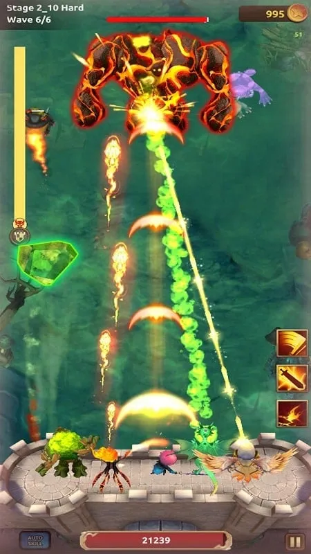 Nâng cấp hiệp sĩ trong Knight War: Idle Defense MOD