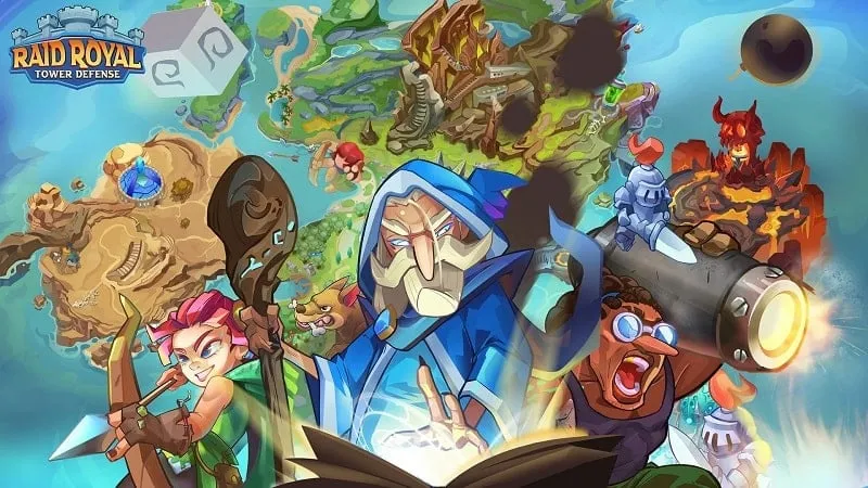 Raid Royal 2 TD Battles - Ảnh minh họa cho game