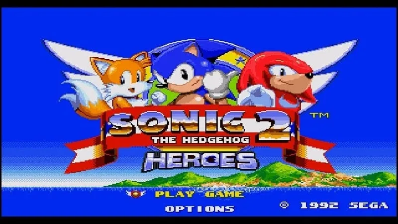 Sonic The Hedgehog 2 Classic MOD APK