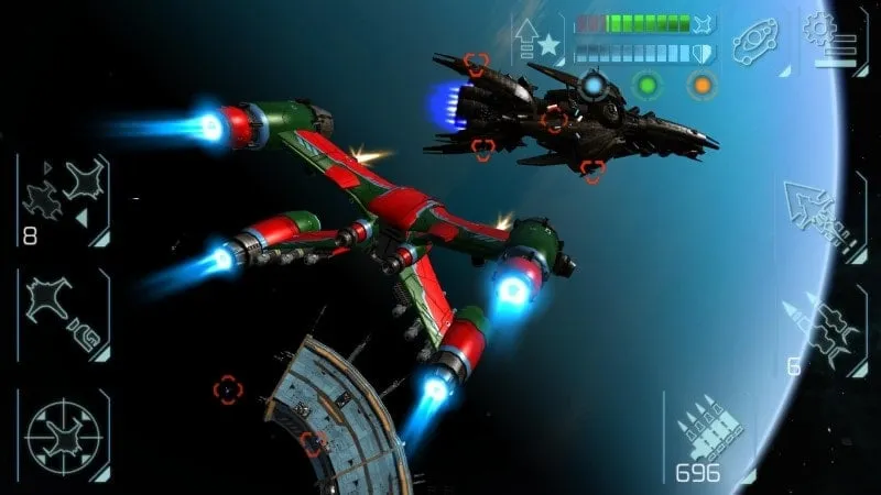 Space Commander: Tham gia vào các phe phái khác nhau