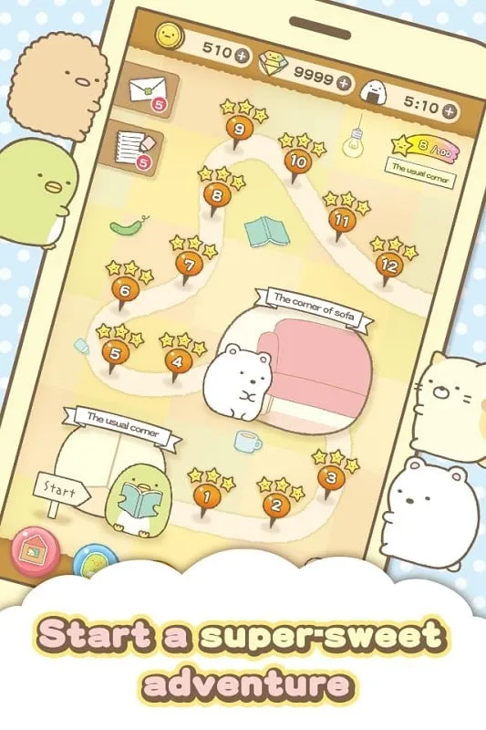Sumikko gurashi Puzzling Ways mod free