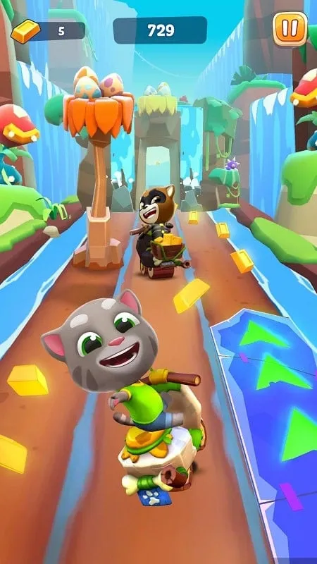 Talking Tom Time Rush trên điện thoại Android