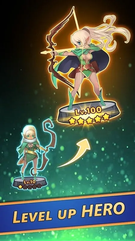 Trùm khổng lồ trong Knight War: Idle Defense